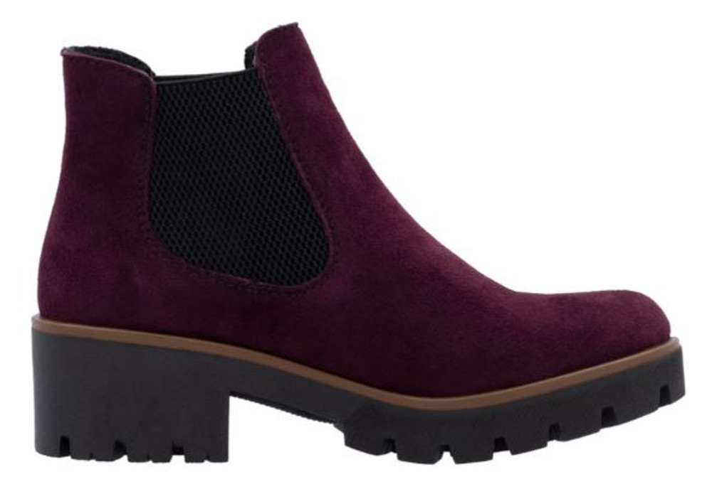 Rieker Women's 79265 Boot: Maroon
