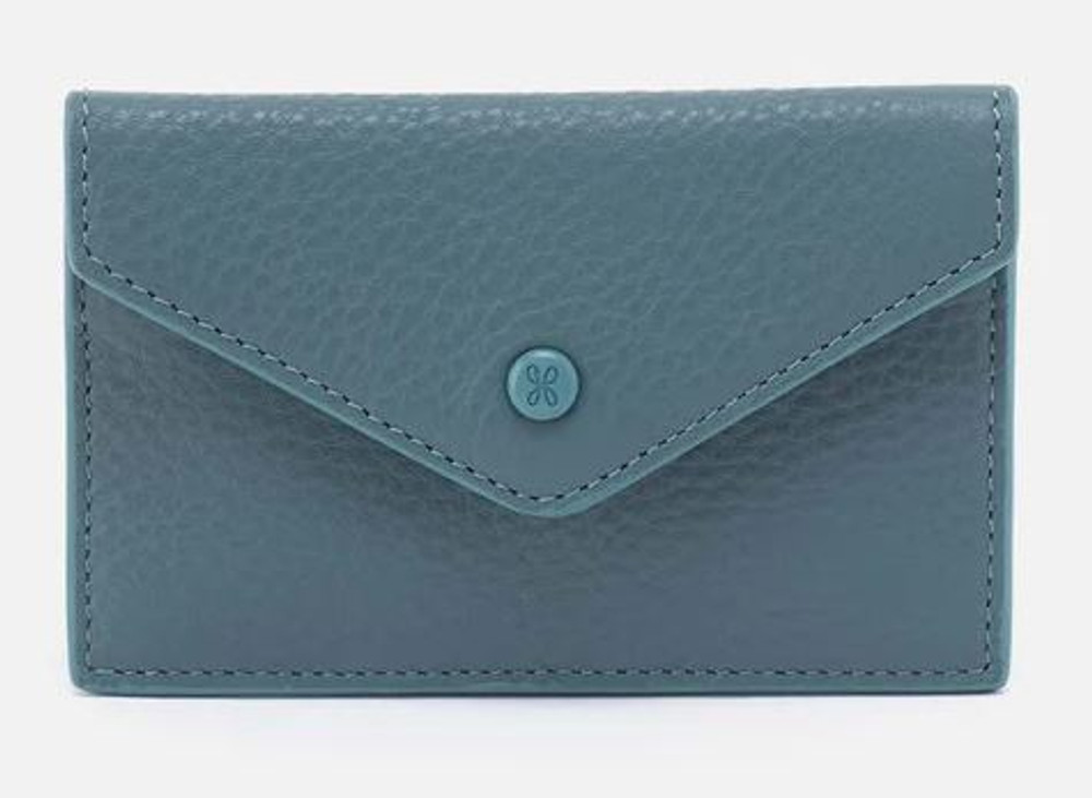 Hobo Goldie Card Case Wallet: Agave