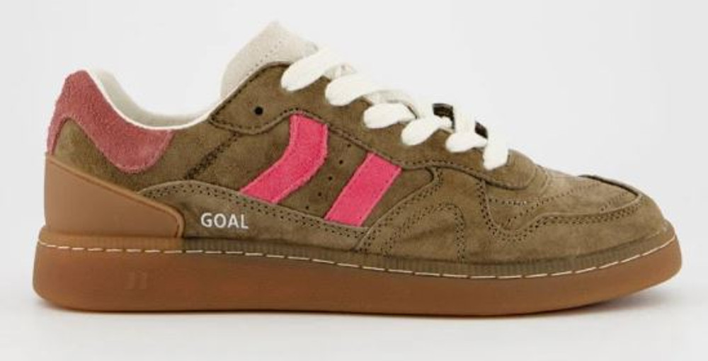 Coolway Goal Sneakers: Earth Brown