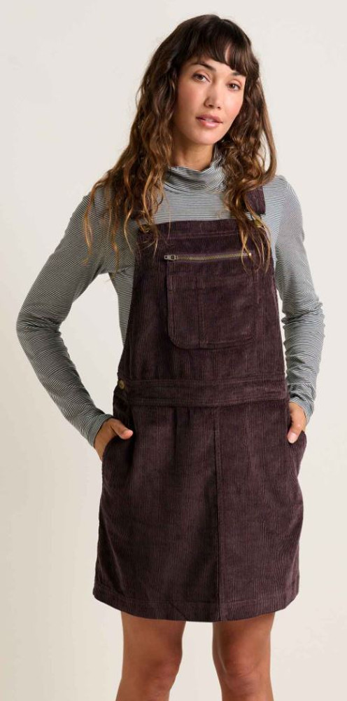 Toad & Co Women's Cascadia Corduroy Jumper: Raisin