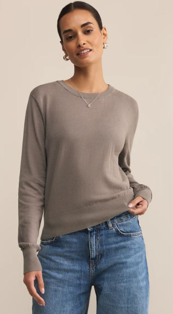 Z Supply Women's Perfect Layer Sweater:  Light Tavern