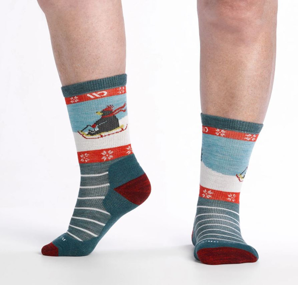 Wide Open Women's 9506 Sleigh Merino Wool Crew