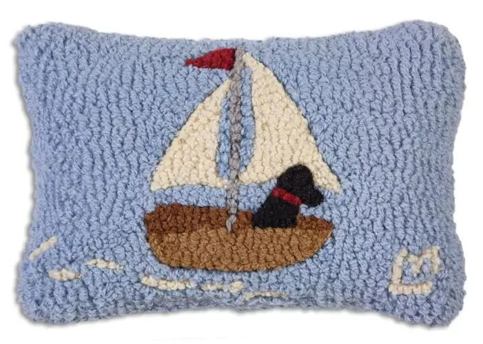 Sailing Skiff Pillow
