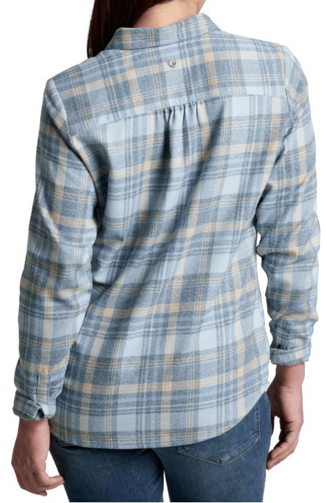 sachin and babi light blue dress Wrangler Retro Women's Flannel Plaid Shirt