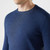 Smartwool Men's Sparwood Crew Neck Sweater: Deep Navy Nightfall