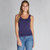 C'est Moi Bamboo Short Tank: Navy C'est Moi Bamboo Short Tank: Navy