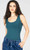 C'est Moi Bamboo Short Tank: Deep Teal