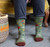 Darn Tough Women's 6054 Farmers Market Crew Sock: Willow