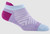Darn Tough Women's 1043 Run No Show: Lavender