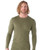 Smartwool Men's Classic Thermal Base Layer Crew: Winter Moss Heather Smartwool Men's Classic Thermal Base Layer Crew: Winter Moss Heather