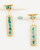 Altiplano Chrysocolla Rondell Earrings