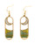 Altiplano Moonview Earrings: Green