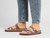 Birkenstock Women's Franka Braided Leather Sandal: Lavender Birkenstock Women's Franka Braided Leather Sandal: Lavender