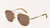 Z Supply Highway Sunglasses: Gold Brown