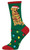 Socksmith Women's Christmas Crew Sock: Dog Gone Lights