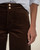 Kut from the Kloth Women's Meg Welt Pocket Wide Leg Pant: Fudge