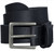 Black with Silver Buckle