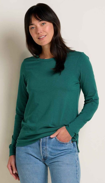 Toad & Co Women's Primo Long Sleeve Crew: Jasper