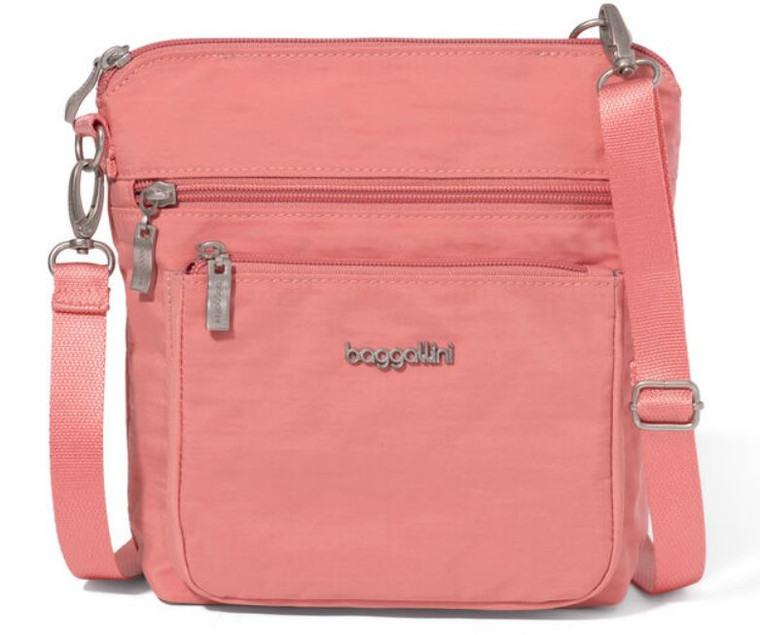 Baggallini Modern Pocket Crossbody: Terracotta