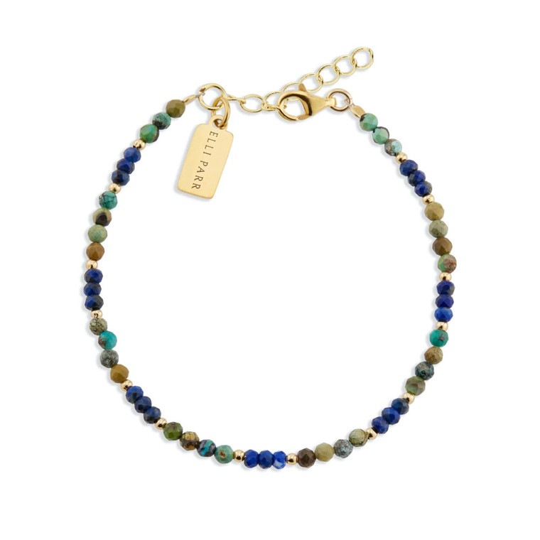 Elli Parr Lapis & Turquoise Bracelet
