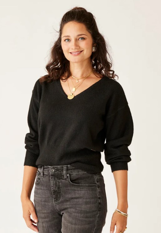 Carve Women's Ruth Reversible Sweater: Black