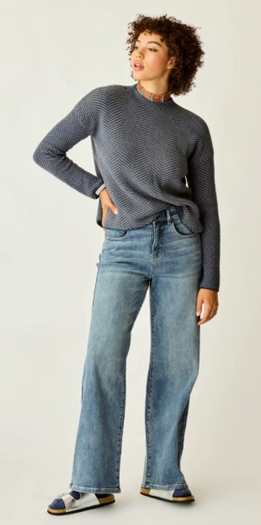 Carve Women's Audrey Wide Leg: Blue Ridge