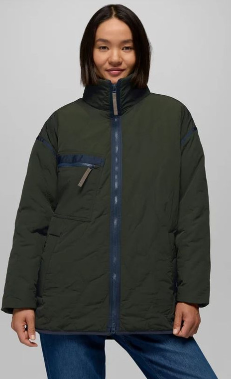Prana Women's Encinitas Field Coat: Nori