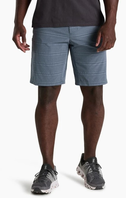 Charcoal Blue Stripe