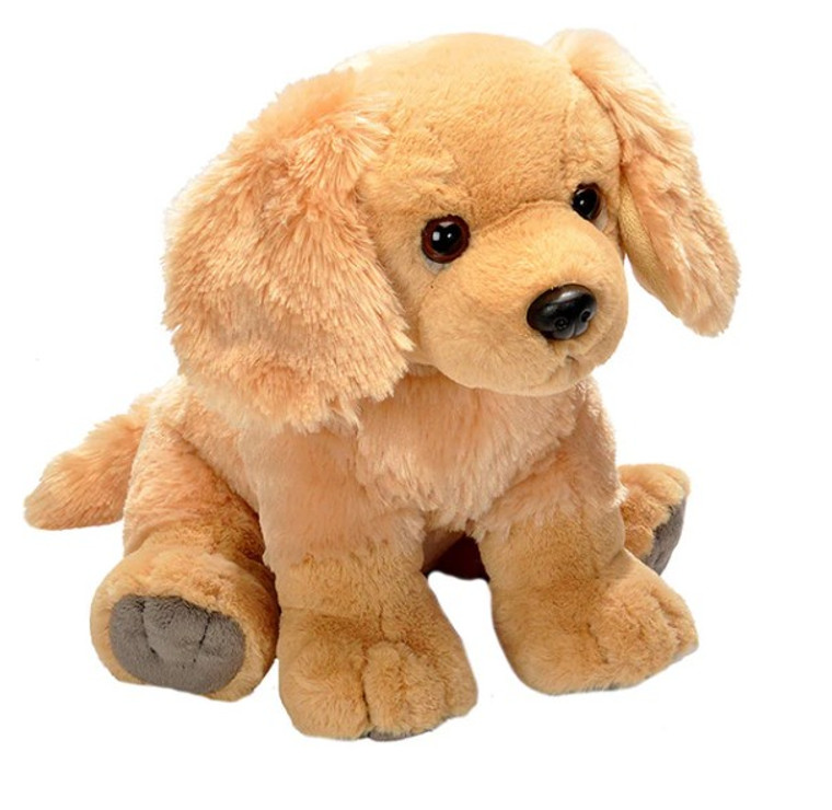 Wild Republic Golden Retriever 12" Stuffed Animal