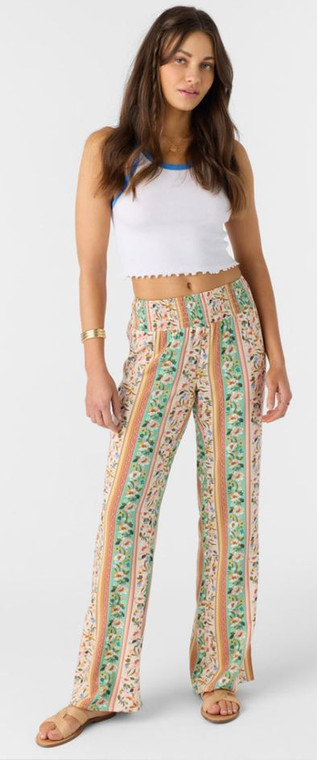 O'Neill Women's Jonie Cora Floral Pant: Ivory