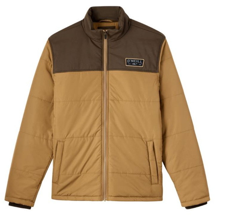 O'Neill Men's Vista Quilted Jacket: Khaki