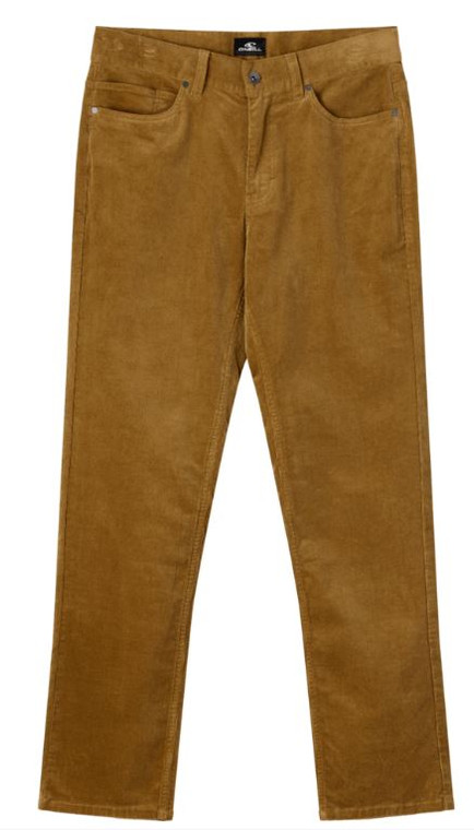 O'Neill Men's National 5 Pocket Corduroy Pant: Dark Khaki