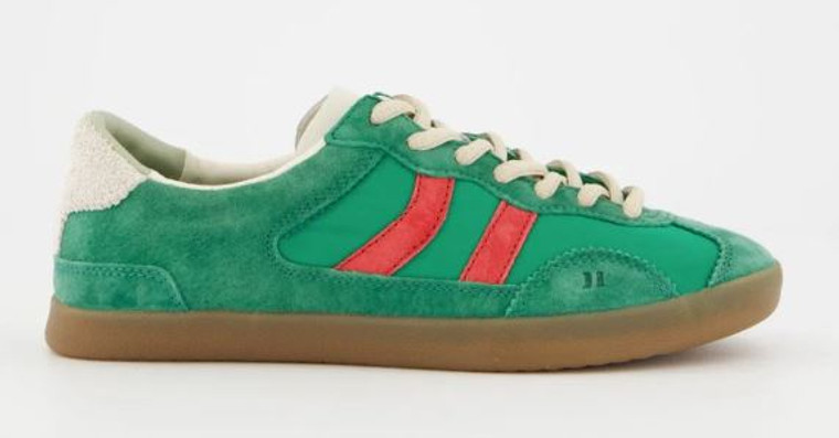 Coolway Kizuna Sneakers: Washed Green