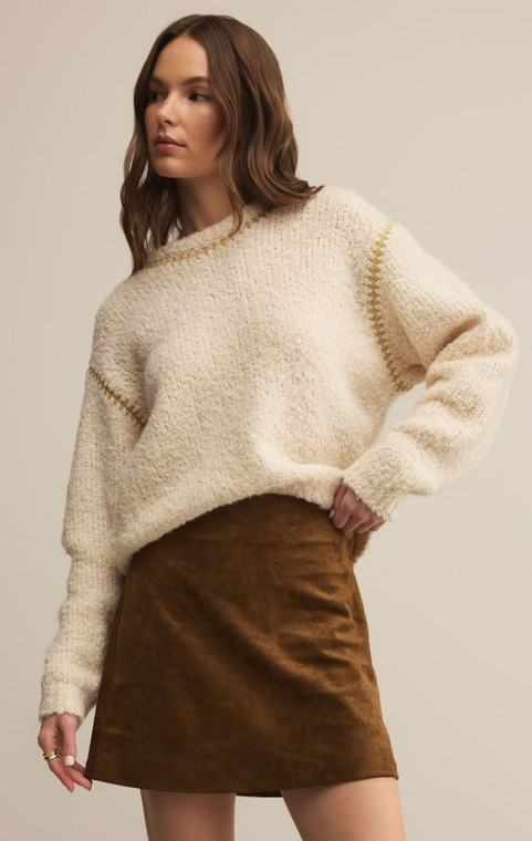 Z Supply Romnie Sweater: Chrystal