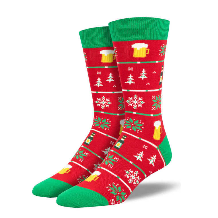 Socksmith Men's Christmas Crew Sock