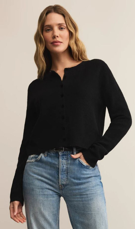 Z Supply Women's Medina Cardigan: Black
