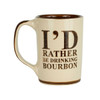 I'd Rather Be Drinking Bourbon Mug