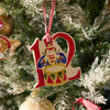 Twelve Drummers Drumming Twelve Days of Christmas Ornament