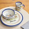Personalized 3-Piece Child's Place Setting with Happy Horse 
