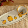 Pumpkin Antipasto Tray with Bowl