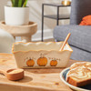 Pinched Rim Loaf Pan in Pumpkin Pattern