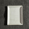 6" Small Snack Tray in Louisville Pottery Collection White