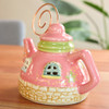 8.5" Komen Teapot Birdhouse (2013)