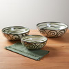 7", 9" and 11" Serving Bowl in Graffiti Green