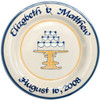 Personalized Wedding Cake Plate
