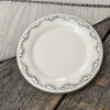 7" Rimmed Plate in Embossed Running Horse