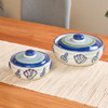 1 Qt Casserole & Cover in Sea Life shown with 1 Qt Casserole & Cover in Sea Life