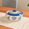1 Qt Casserole & Cover in Sea Life