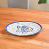 12" Oval Platter in Sea Life