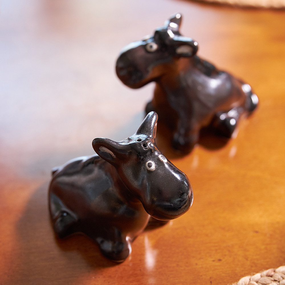 Horse Salt & Pepper Shakers - Stoneware & Co.